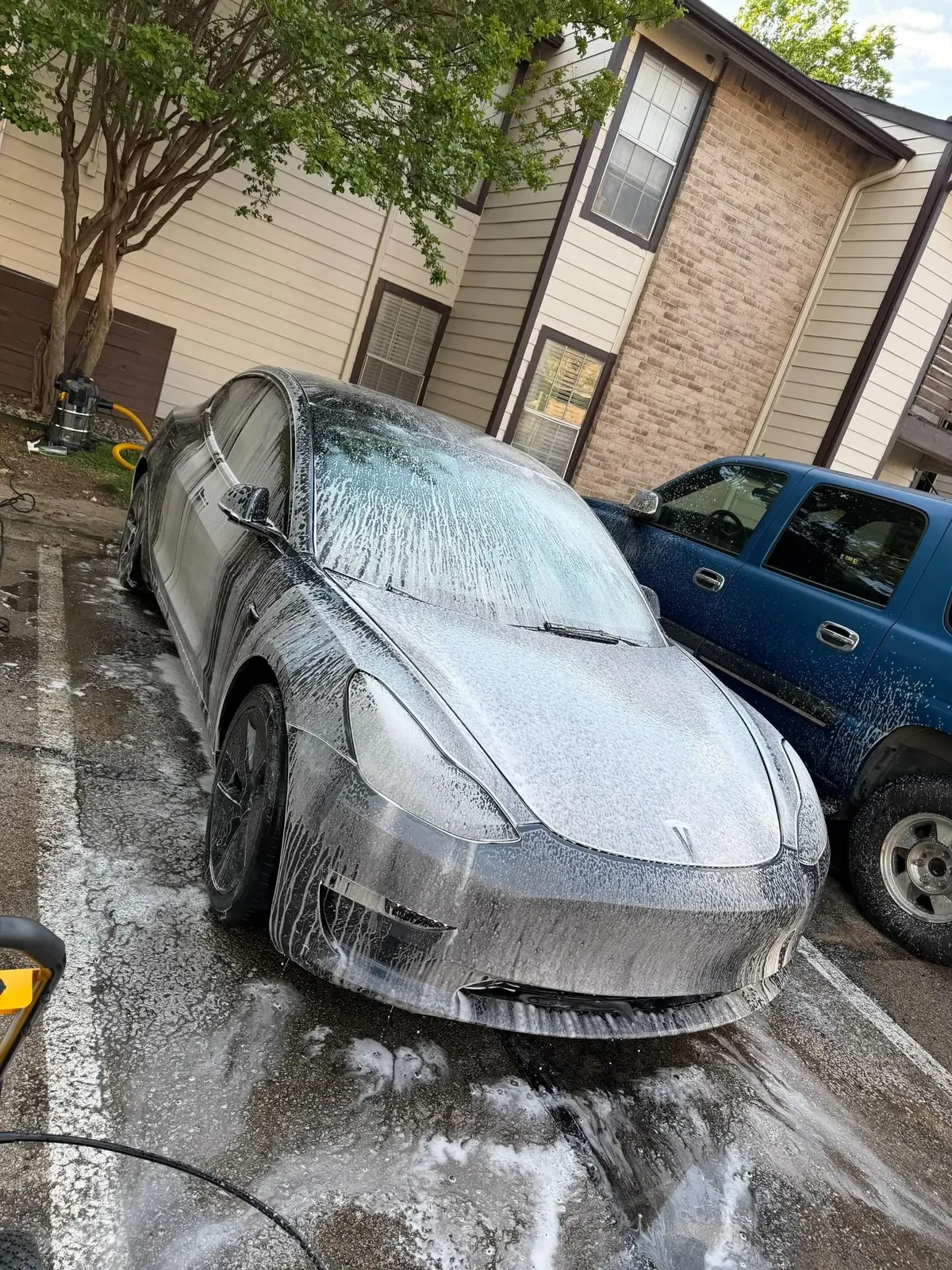 Ceramic Coating in progress
